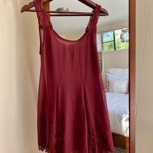 Free People Beads for Days Slip Dress